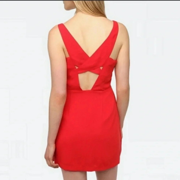Urban Outfitters Silence & Noise Women’s 8 New Criss Cross Keyhole Back Dress - Picture 1 of 11